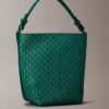 Bolso tipo cubo pequeño con estampado de logotipo en todo el diseño y bolsillo Bolso tipo cubo pequeño con estampado de logotipo en todo el diseño y bolsillo