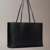 Bolso tote con logotipo en lámina Bolso tote con logotipo en lámina