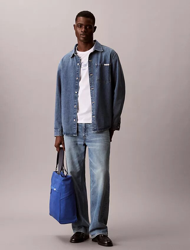 Bolso tote de mezclilla Bolso tote de mezclilla