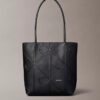 Bolso tote pequeño con logotipo en relieve Bolso tote pequeño con logotipo en relieve