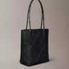 Bolso tote pequeño con logotipo en relieve Bolso tote pequeño con logotipo en relieve