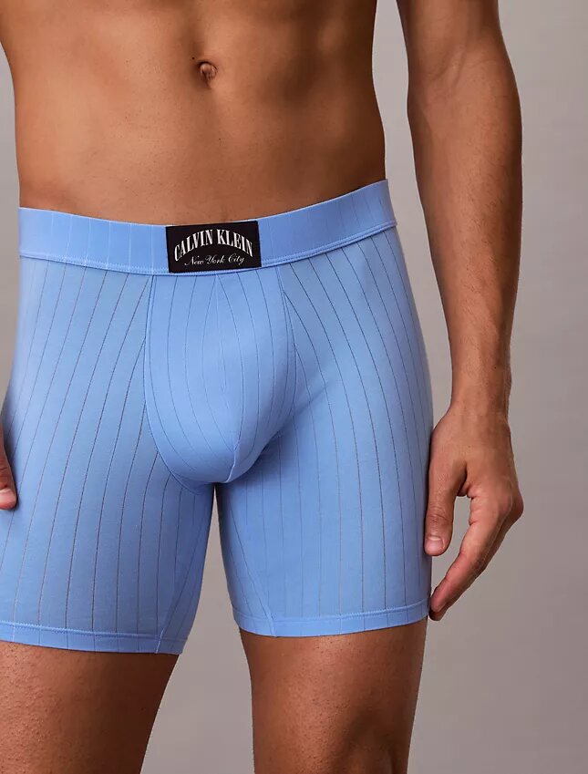 Boxer ajustado de algodón acanalado Heritage Boxer ajustado de algodón acanalado Heritage