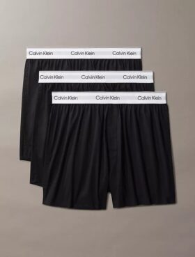 Boxer ajustado Icon Cotton Stretch, paquete de 3