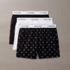 Boxer ajustado Icon Cotton Stretch, paquete de 3