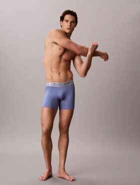 Boxer Brief ajustado de microfibra elástica