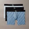 Boxer Brief Cotton Stretch con monograma gráfico, paquete de 3 Boxer Brief Cotton Stretch con monograma gráfico, paquete de 3