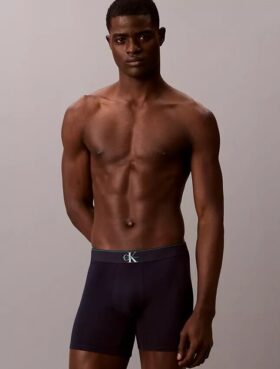 Boxer Brief Cotton Stretch con monograma gráfico, paquete de 3