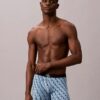 Boxer Brief Cotton Stretch con monograma gráfico, paquete de 3 Boxer Brief Cotton Stretch con monograma gráfico, paquete de 3