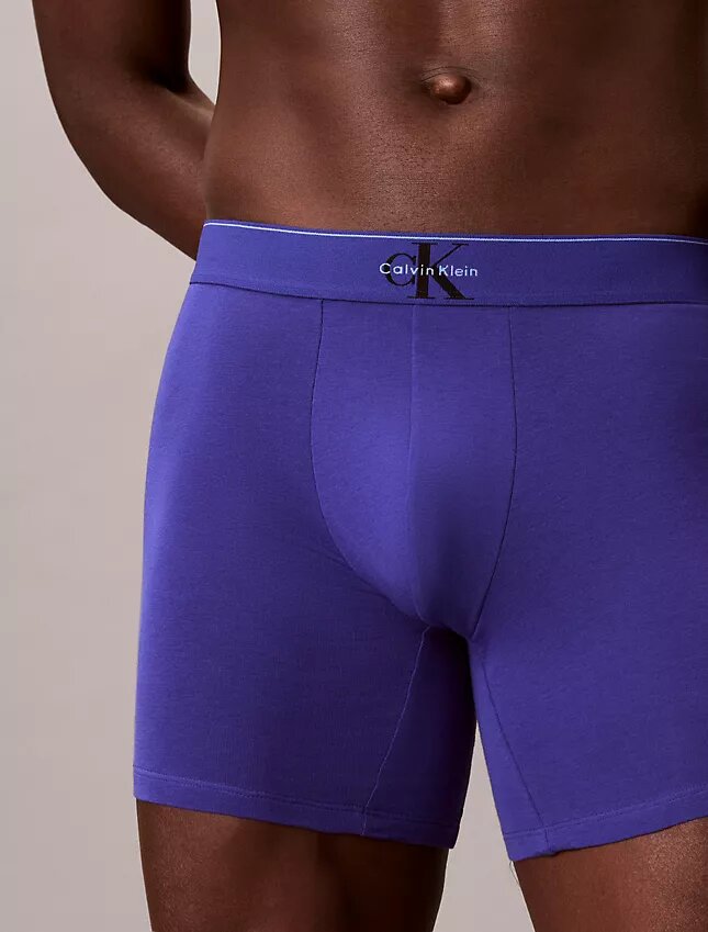 Boxer Brief Cotton Stretch con monograma gráfico, paquete de 3 Boxer Brief Cotton Stretch con monograma gráfico, paquete de 3
