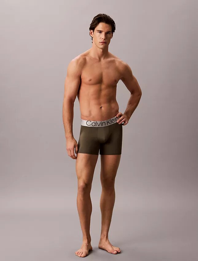 Boxer Brief de microfibra elástica Boxer Brief de microfibra elástica