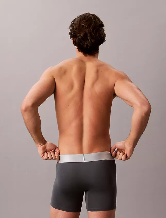 Boxer Brief de microfibra elástica Boxer Brief de microfibra elástica