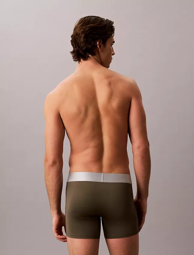 Boxer Brief de microfibra elástica Boxer Brief de microfibra elástica