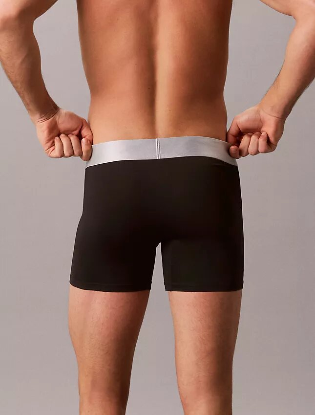 Boxer Brief de microfibra elástica Boxer Brief de microfibra elástica