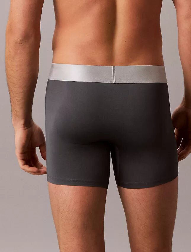 Boxer Brief de microfibra elástica Boxer Brief de microfibra elástica