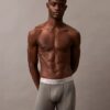Boxer Brief elástico de microfibra cepillada