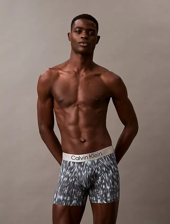 Boxer Brief elástico de microfibra cepillada Boxer Brief elástico de microfibra cepillada