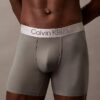 Boxer Brief elástico de microfibra cepillada