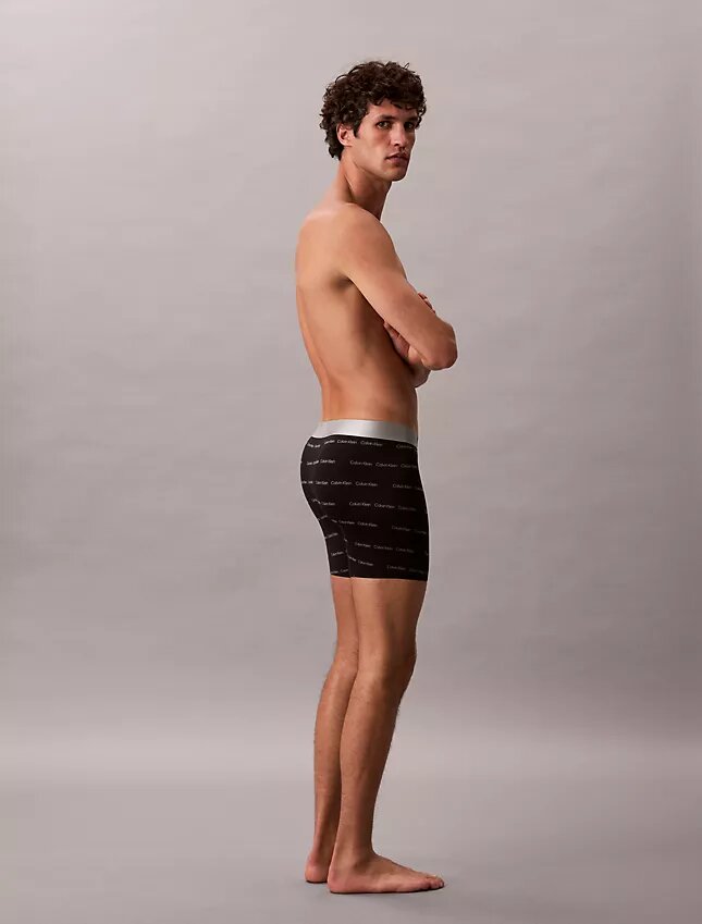 Boxer Brief elástico de microfibra cepillada Boxer Brief elástico de microfibra cepillada
