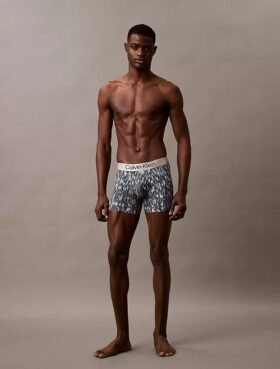 Boxer Brief elástico de microfibra cepillada Boxer Brief elástico de microfibra cepillada