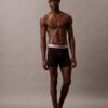Boxer Brief elástico de microfibra cepillada