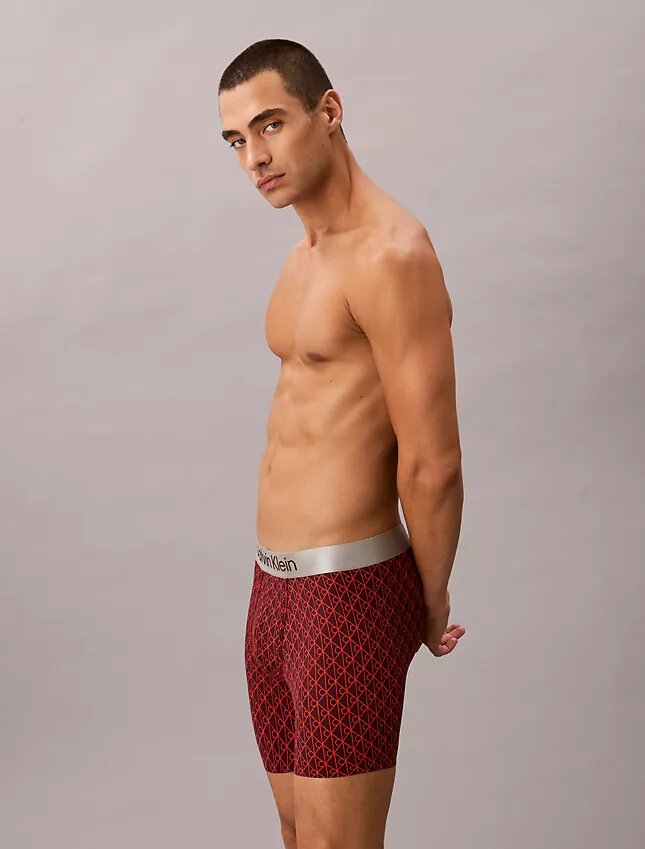 Boxer Brief elástico de microfibra cepillada Boxer Brief elástico de microfibra cepillada