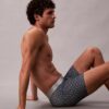 Boxer Brief elástico de microfibra cepillada Boxer Brief elástico de microfibra cepillada