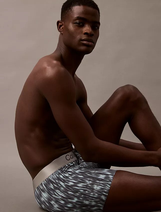 Boxer Brief elástico de microfibra cepillada Boxer Brief elástico de microfibra cepillada