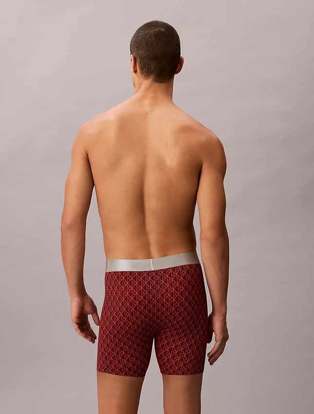 Boxer Brief elástico de microfibra cepillada Boxer Brief elástico de microfibra cepillada
