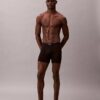 Boxer Brief elástico de microfibra con Monogram gráfico Boxer Brief elástico de microfibra con Monogram gráfico