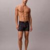 Boxer Brief elástico de microfibra con Monogram gráfico Boxer Brief elástico de microfibra con Monogram gráfico