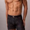 Boxer Brief elástico de microfibra con Monogram gráfico Boxer Brief elástico de microfibra con Monogram gráfico