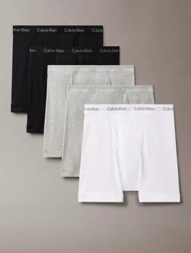 Boxer Briefs clásicos de algodón, paquete de 5