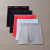 Boxer Briefs clásicos de algodón, paquete de 5 Boxer Briefs clásicos de algodón, paquete de 5