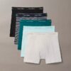 Boxer Briefs clásicos de algodón, paquete de 5 Boxer Briefs clásicos de algodón, paquete de 5