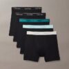 Boxer Briefs clásicos de algodón, paquete de 5 Boxer Briefs clásicos de algodón, paquete de 5