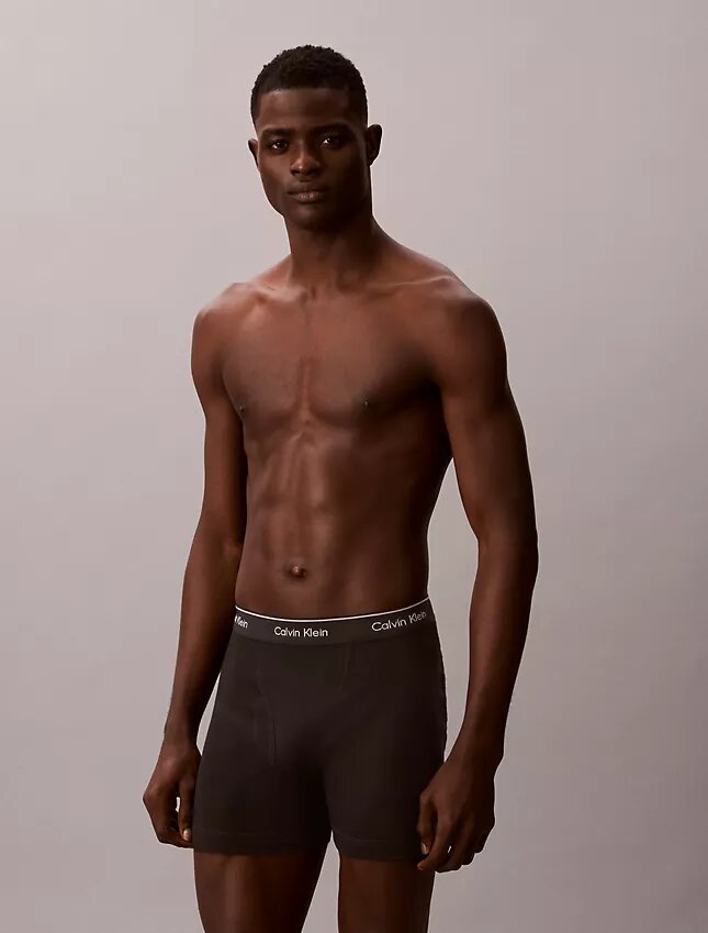 Boxer Briefs clásicos de algodón, paquete de 5 Boxer Briefs clásicos de algodón, paquete de 5