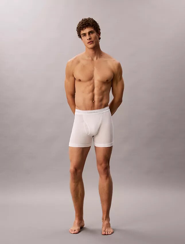 Boxer Briefs clásicos de algodón, paquete de 5 Boxer Briefs clásicos de algodón, paquete de 5