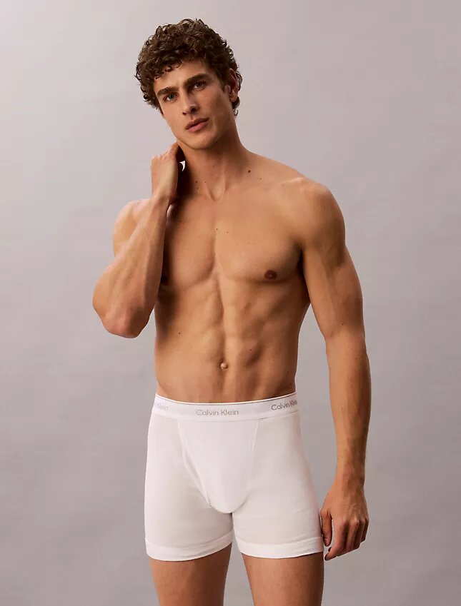 Boxer Briefs clásicos de algodón, paquete de 5 Boxer Briefs clásicos de algodón, paquete de 5