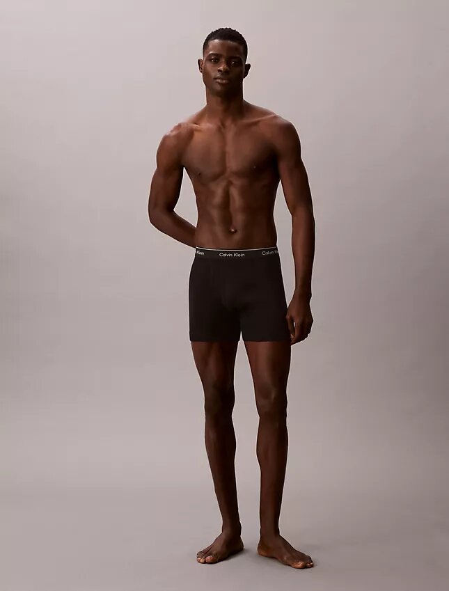 Boxer Briefs clásicos de algodón, paquete de 5 Boxer Briefs clásicos de algodón, paquete de 5