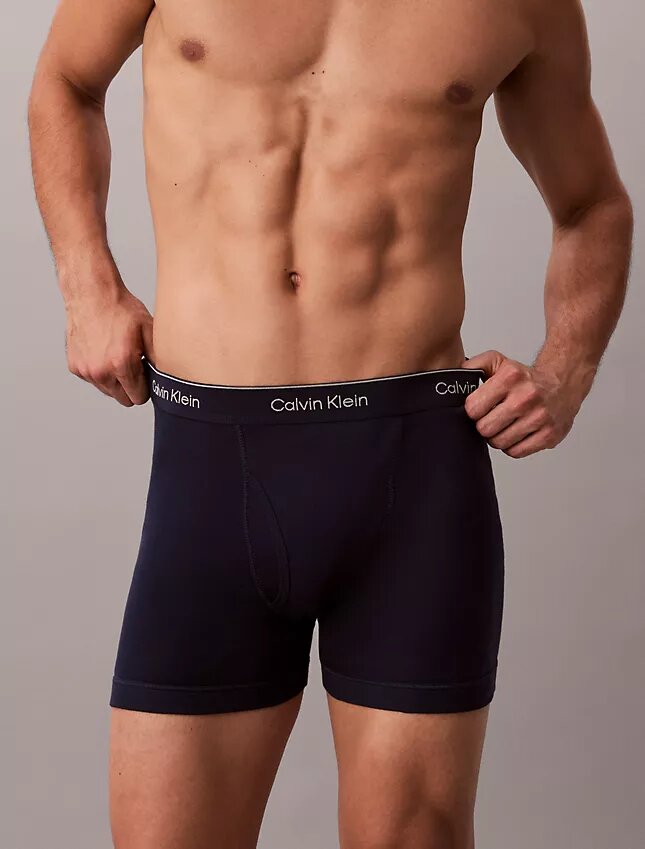 Boxer Briefs clásicos de algodón, paquete de 5 Boxer Briefs clásicos de algodón, paquete de 5