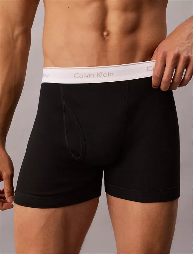Boxer Briefs clásicos de algodón, paquete de 5 Boxer Briefs clásicos de algodón, paquete de 5