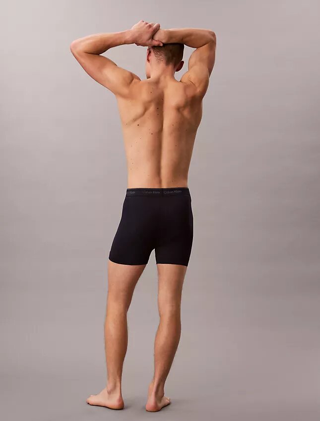 Boxer Briefs clásicos de algodón, paquete de 5 Boxer Briefs clásicos de algodón, paquete de 5
