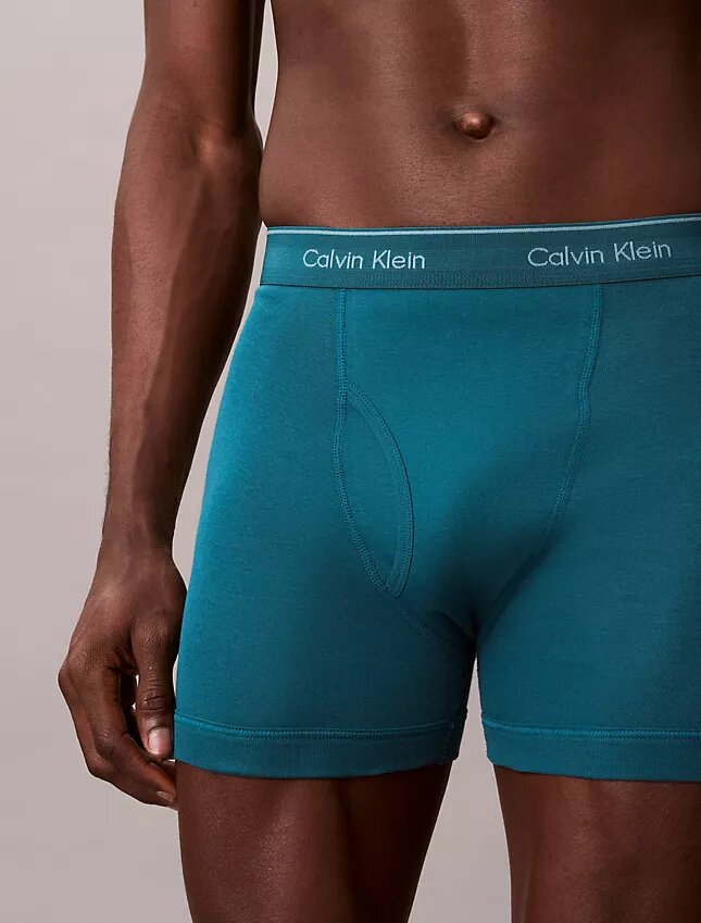 Boxer Briefs clásicos de algodón, paquete de 5 Boxer Briefs clásicos de algodón, paquete de 5