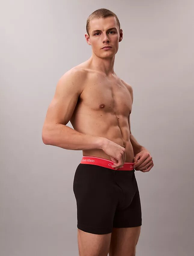 Boxer Briefs clásicos de algodón, paquete de 5 Boxer Briefs clásicos de algodón, paquete de 5