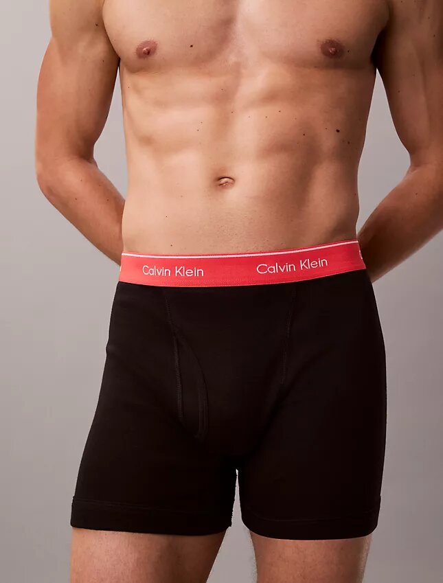 Boxer Briefs clásicos de algodón, paquete de 5 Boxer Briefs clásicos de algodón, paquete de 5