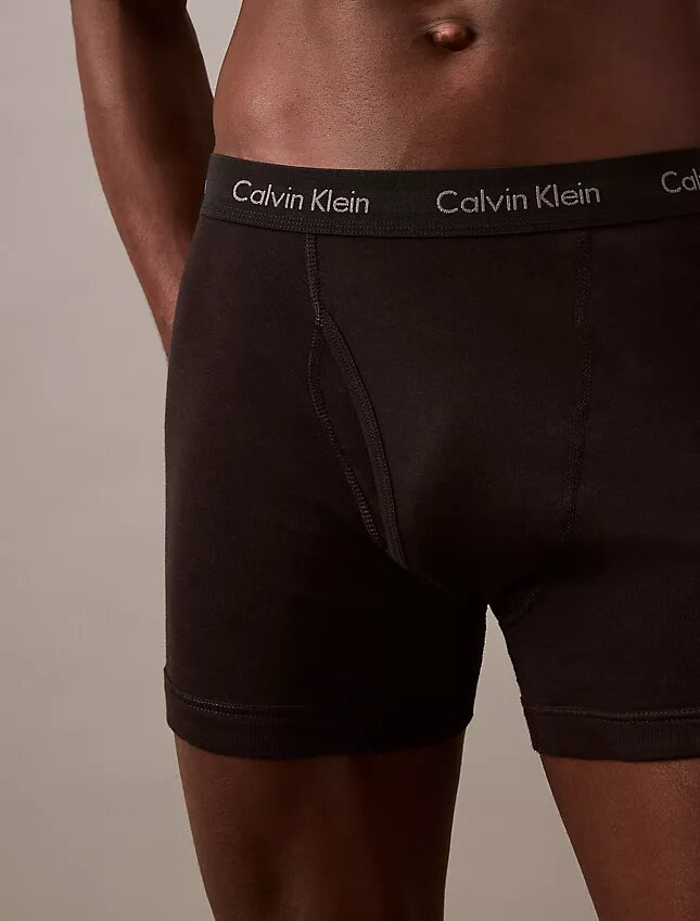 Boxer Briefs clásicos de algodón, paquete de 5 Boxer Briefs clásicos de algodón, paquete de 5