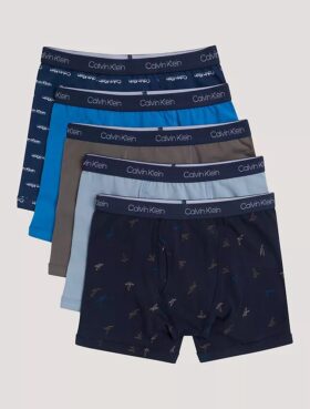 Boxer Briefs de algodón Cotton Stretch para niños, paquete de 5 Boxer Briefs de algodón Cotton Stretch para niños, paquete de 5
