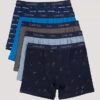 Boxer Briefs de algodón Cotton Stretch para niños, paquete de 5 Boxer Briefs de algodón Cotton Stretch para niños, paquete de 5