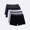 Boxer Briefs de algodón Cotton Stretch para niños, paquete de 5 Boxer Briefs de algodón Cotton Stretch para niños, paquete de 5