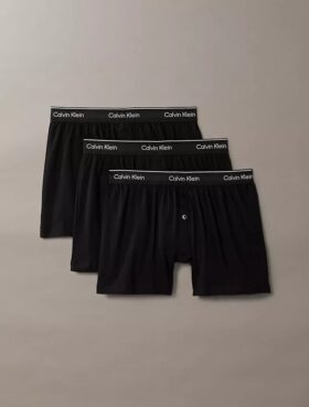 Boxer de punto Cotton Classics, paquete de 3 Boxer de punto Cotton Classics, paquete de 3